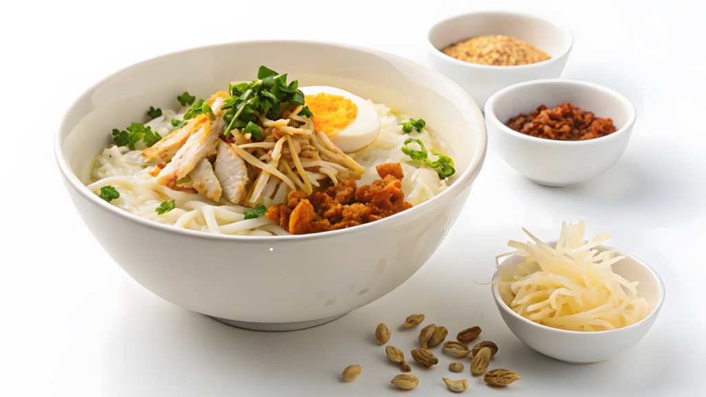 Traditional Burmese food